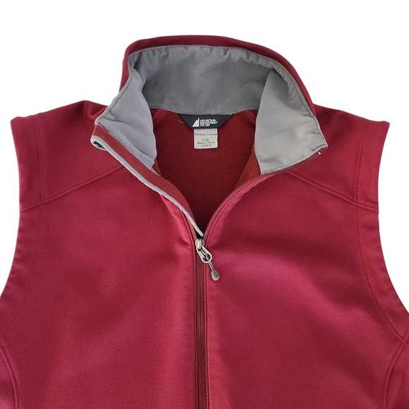 MOUNTAIN EQUIPMENT CO-OP Red (dark pink) softshell Vest size large - Picture 2 of 12